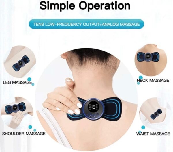 Portable EMS Neck Massager