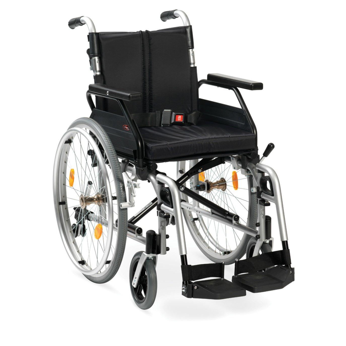 Premium Folding Wheelchair | 50 cm seat width | Drive Medical XS2